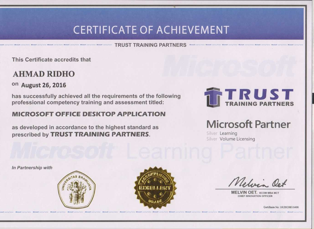 TRUS Ms Office